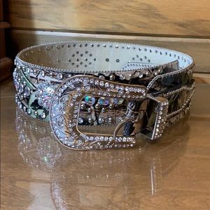 Chunky camouflage belt